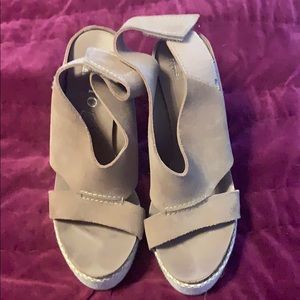 pedro garcia taupe high wedge